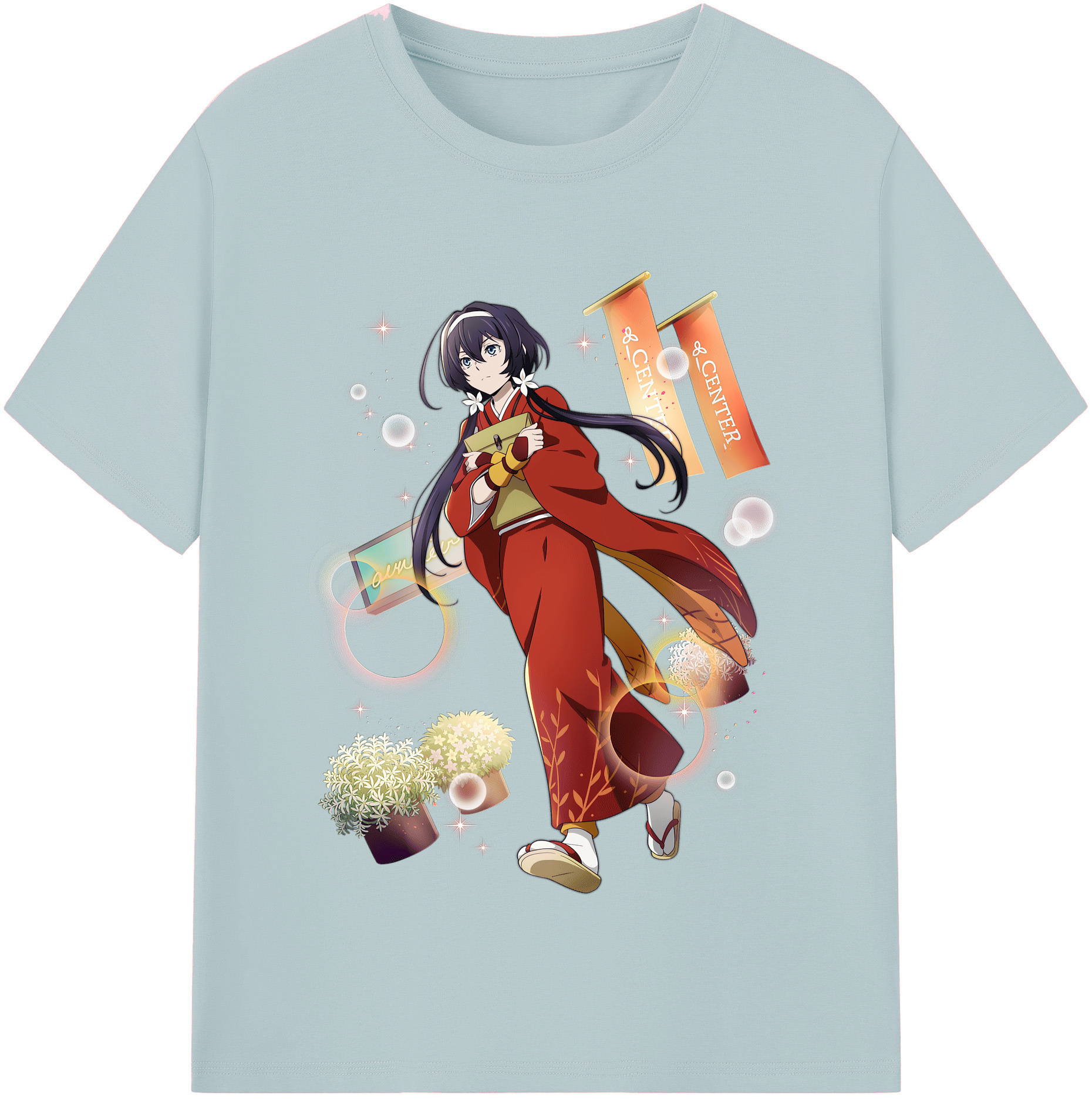 （画像用） 文豪ストレイドッグス Bungo Stray Dogs 綿100％半袖Tシャツ（フロントプリント）